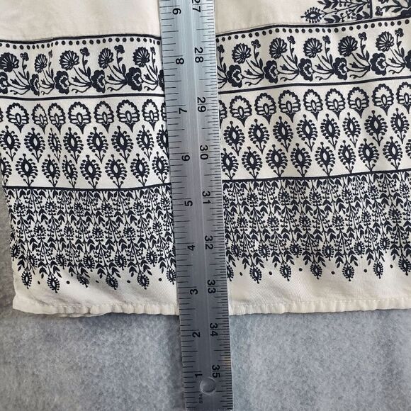 Old Navy Dress Womens Large White Back Shift Sleeveless V-neck Cutout Above Knee - Picture 4 of 9